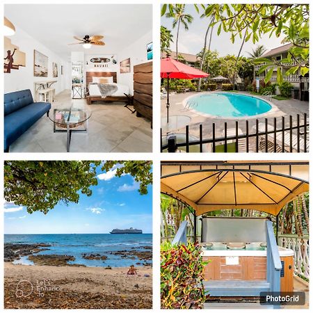 Downtown Hawaiian Paradise Condo With Hot Tub, Pool & Beach - Kona Islander Inn ไคลัวโคนา ภายนอก รูปภาพ